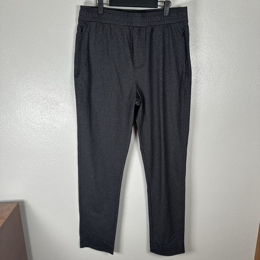 Public Rec Gamechanger Pants Men's 36x34 Gray Jogger Gym Training Stretch Casual